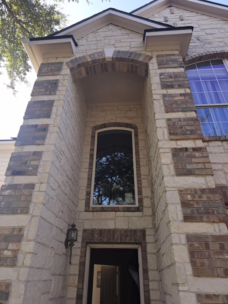 Vinyl Picture, Geometric Provia Endure White Window Replacement Stablewood At Slaughter Creek TX — Cupcake Home Improvements