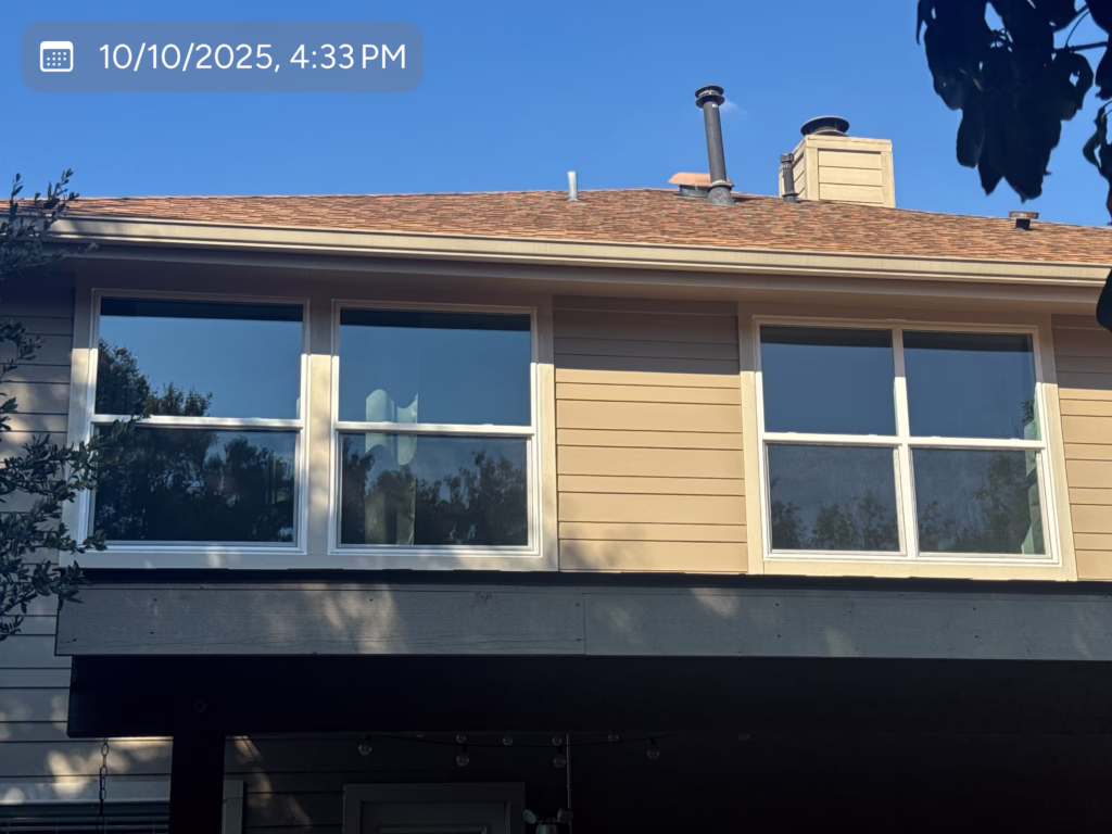Vinyl Single Hung Anlin Panoramic White Window Replacement South Austin TX — Cupcake Home Improvements