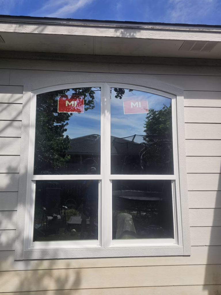 Vinyl Single Hung Mi V3000 White Window Replacement Cedar Park TX — Cupcake Home Improvements