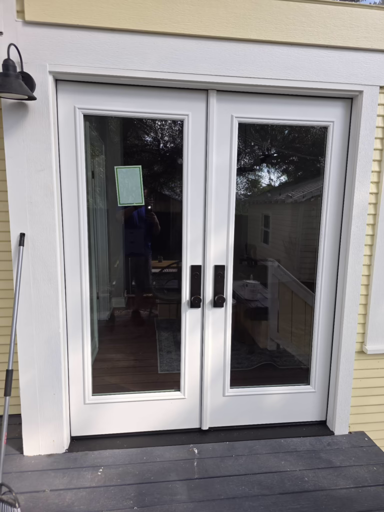 Entry Door Steel Provia Legacy Door Installation Hyde Park TX — Cupcake Home Improvements