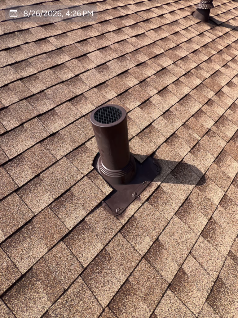 Asphalt Shingle Class 3 GAF HDZ Shakewood GAF Felt Buster Underlayment GAF Storm Guard Ice & Water Shield GAF Pro-Start Starter Strip GAF Z-Ridge Cap Shingle GAF Cobra Ridge Vent Bullet Pipe Boots Roof Replacement Pecan Springs-Springdale TX — Cupcake Home Improvements
